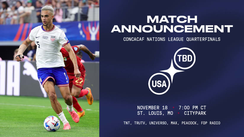 MNT-MKT-Individual Announcement Graphic – USMNT @ St. Louis_1920x1080