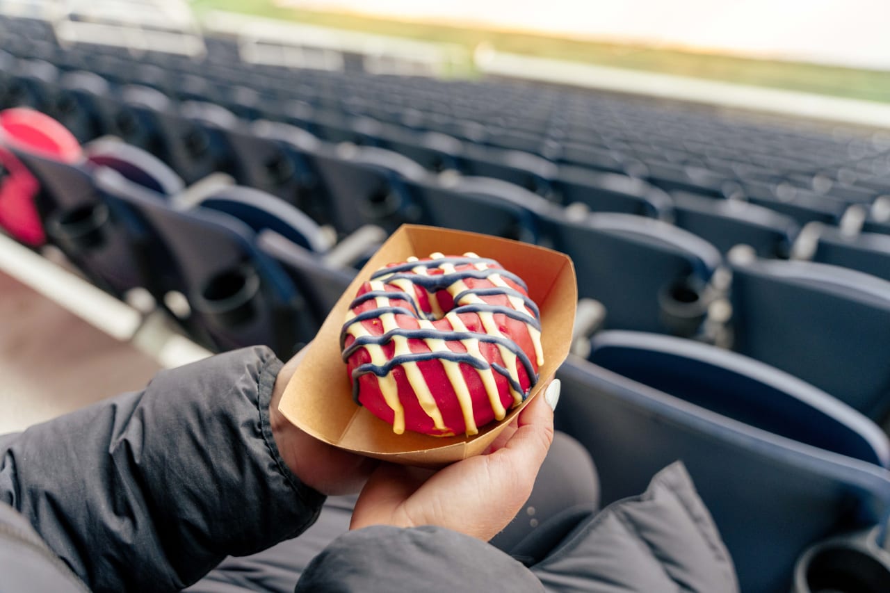 Damn Fine Hand Pies CITY Celebration Old Fashioned Sour Cream Cake Donut